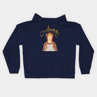 Anne with an E, Anne of green gables gift Kids Hoodie